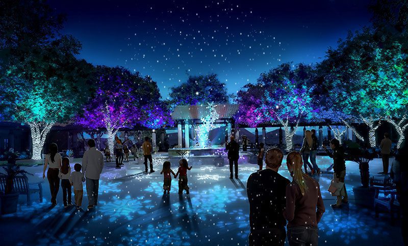 Reagan Courtyard Snowflake Sm