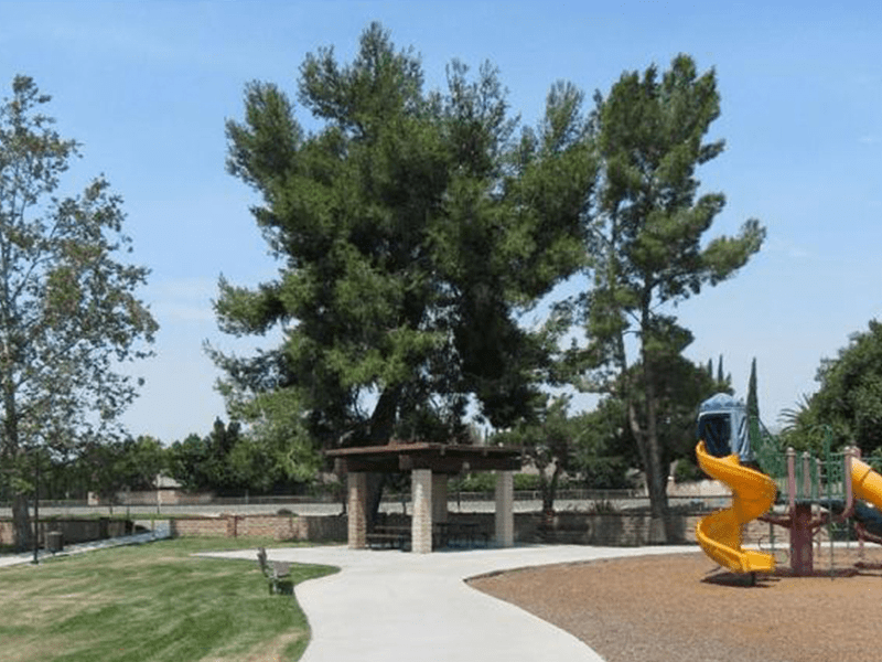 Berylwood Park play area and picnic pavilion