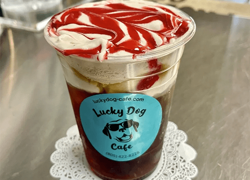 Lucky Dog Cafe Featured coffee