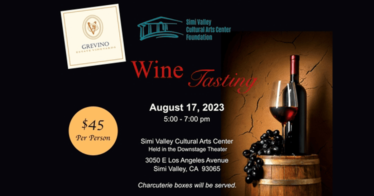 SVCAC Foundation Wine Tasting flyer