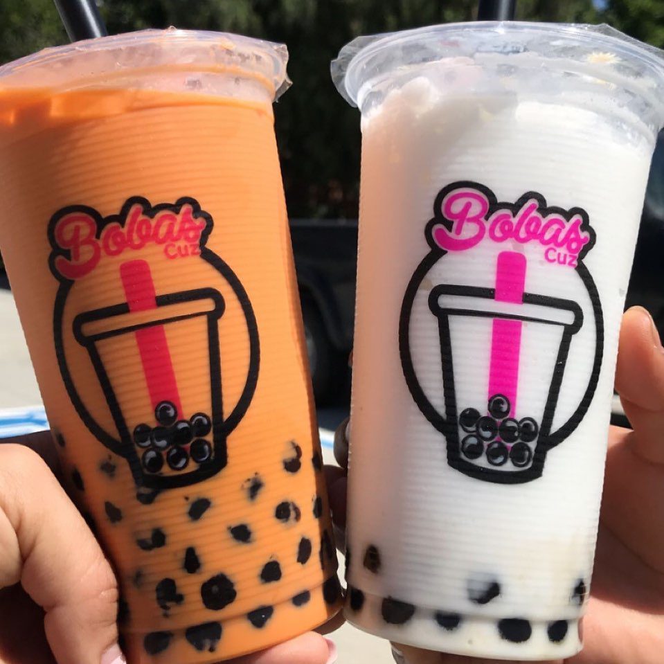Boba tea from Bobas Cuz in Simi Valley