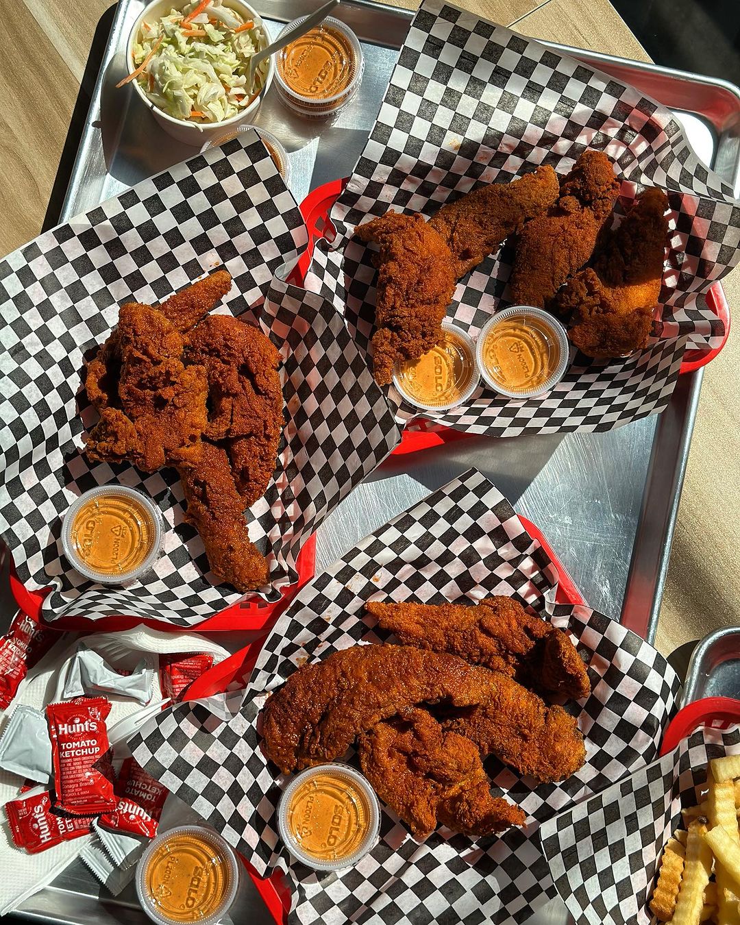 Chicken tenders from Rambo's Hot Chicken in Simi Valley