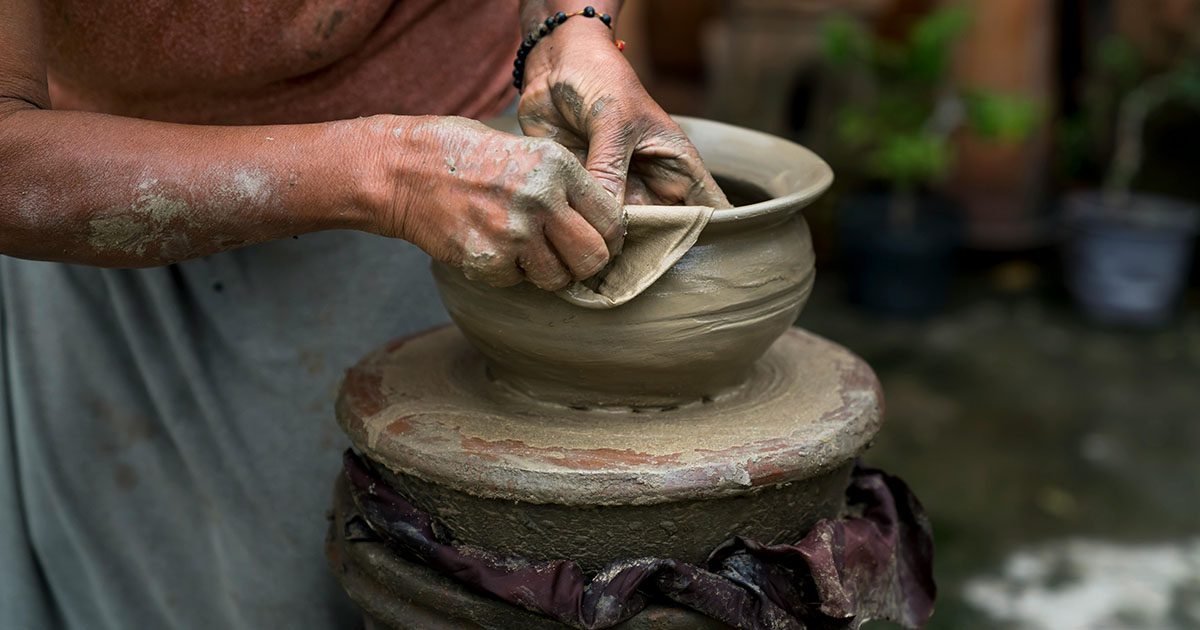 Pottery work by Quang Nguyen Simi Valley Craft Fest
