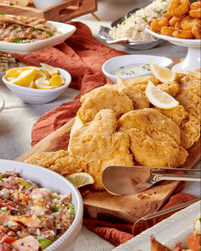 Delicious crispy fried fish served with lemon, perfect for a seafood meal in Simi Valley.