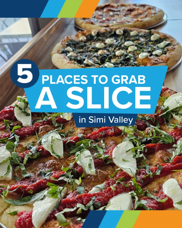 Pizza night in Simi Valley? Say less. 🍕🔥

From classic slices to East Coast-style pies and rock-and-roll vibes, these local spots are serving up some seriously good options:

@cpk 📷
📍1555 Simi Town Center Way

@slicehouse_vc_la 📷
📍2916 Tapo Canyon Rd 

@topperspizzaca 📷
📍2408 Erringer Rd

@theeastcoastpizzacompany 📷
📍2667 Tapo Canyon Rd

@rocknrollpizzabar 📷
📍5255 Cochran St 

Comment "FOOD" and we'll DM you a list of Simi Valley restaurants to try.
