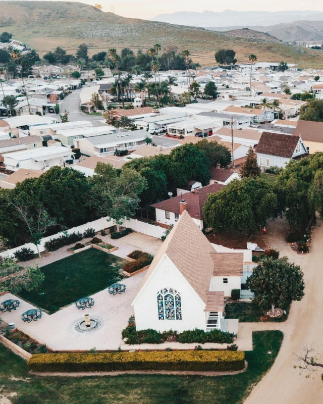 History from above. ✨

Take a step back in time at Strathearn Historical Park, where Simi Valley’s past comes to life. Explore historic buildings, beautiful grounds, a restored chapel, and stories that showcase the people and places that shaped the community.

Comment "CHAPEL" to explore a piece of local history. 

📷 @calibridalfilm
📍137 Strathearn Place